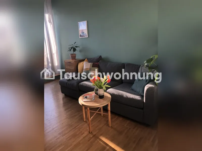 Tauschwohnung: Zentrale 2-Zimmer-Wo. mit 2 Balkonen gegen mind. 3-Zimmer-Wo — photo 1